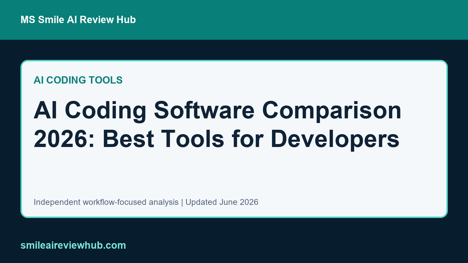 AI Coding Software review 2026 feature image