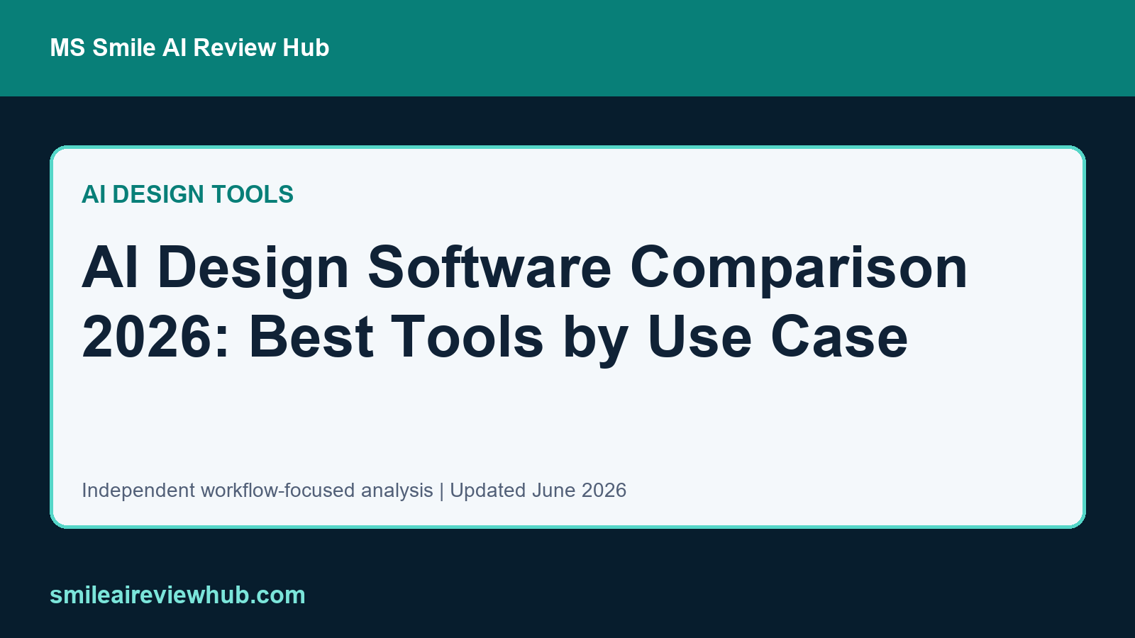 AI Design Software review 2026 feature image