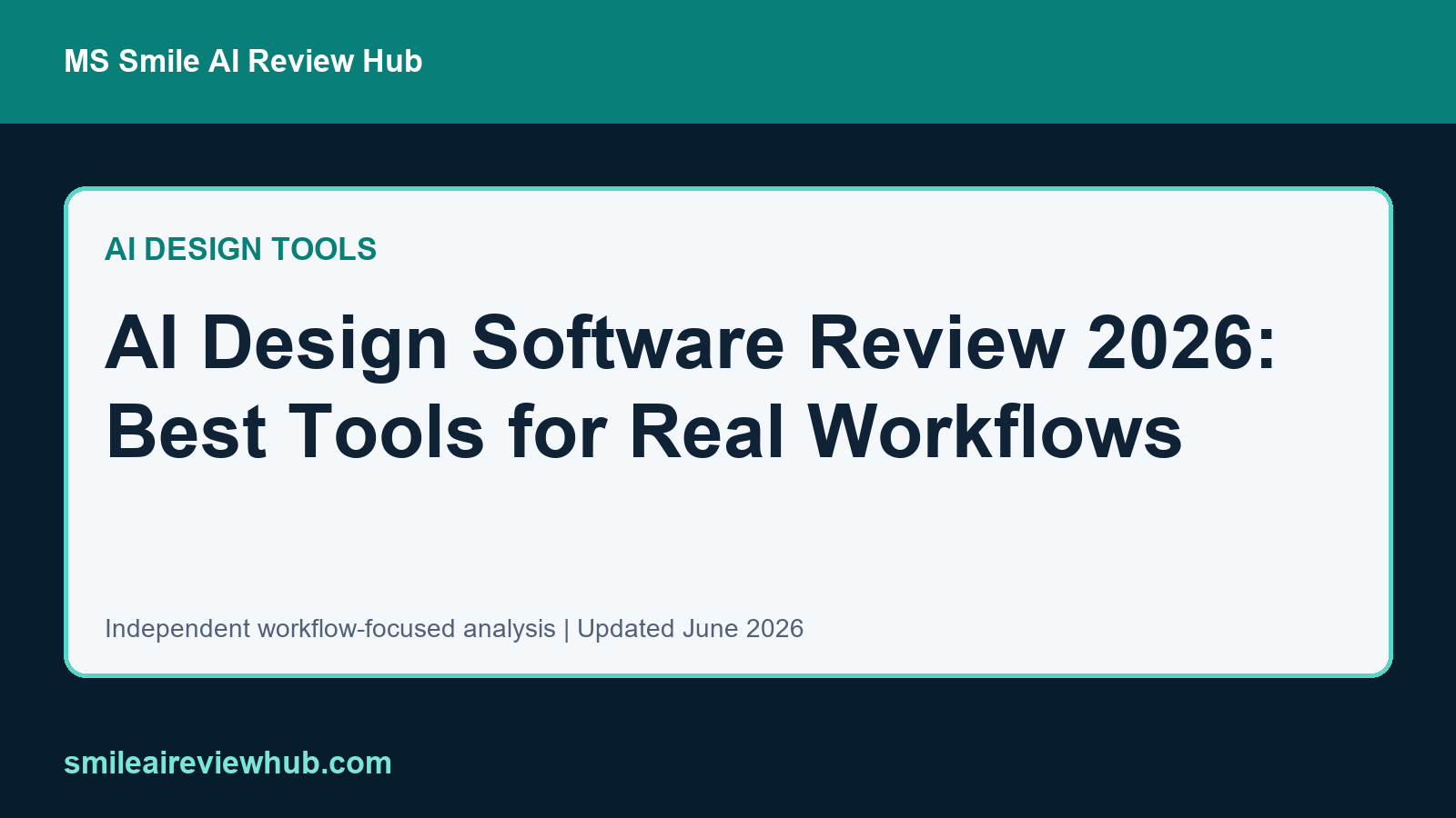 AI Design Software review 2026 feature image