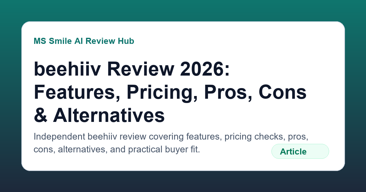 beehiiv review 2026 feature image