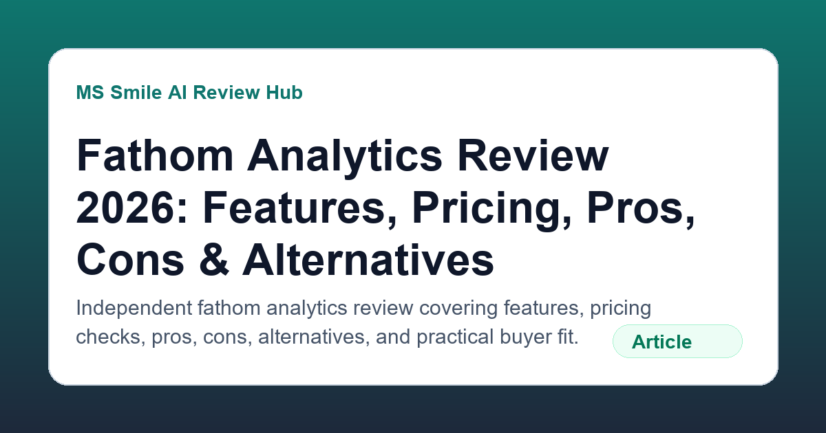 Fathom Analytics review 2026 feature image