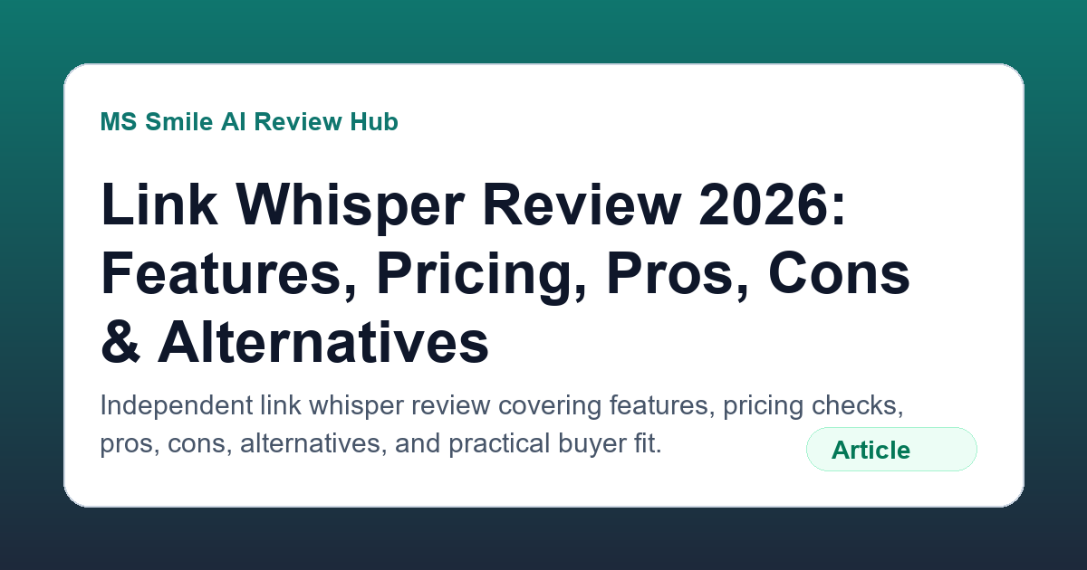 Link Whisper review 2026 feature image