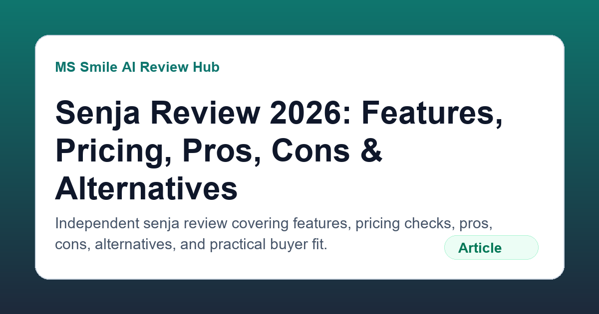 Senja review 2026 feature image