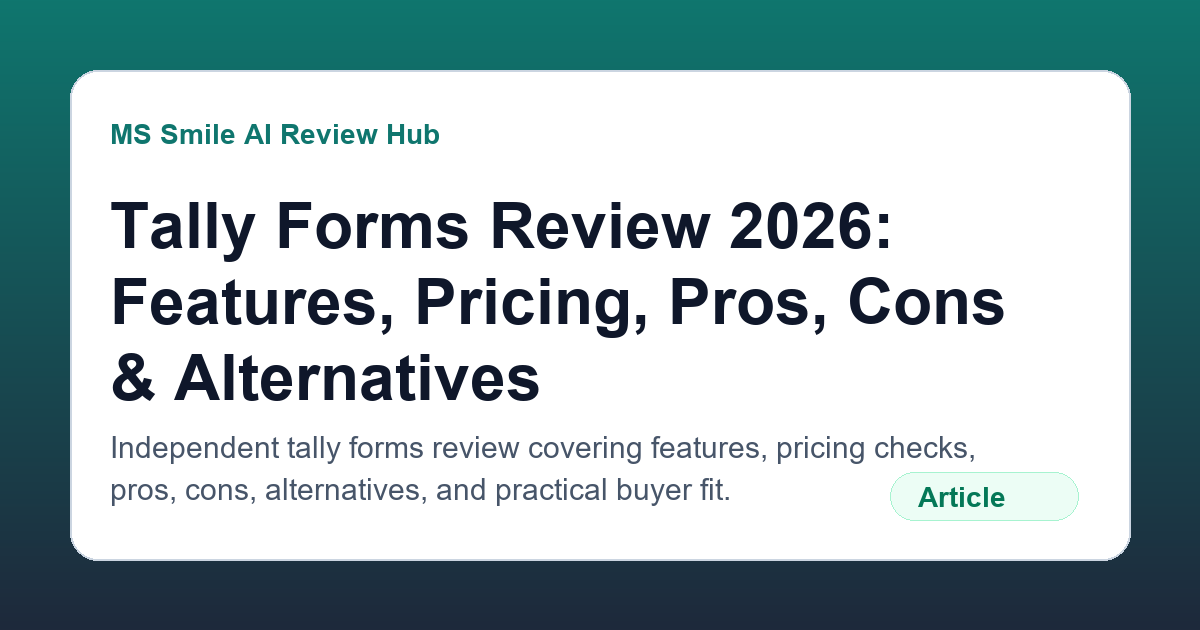 Tally Forms review 2026 feature image